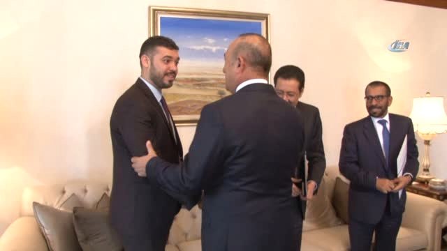 Bakan Çavuşoğlu, Suudi Arabistan, Bae Büyükelçileri ve Bahreyn Maslahatgüzarı ile Görüştü
