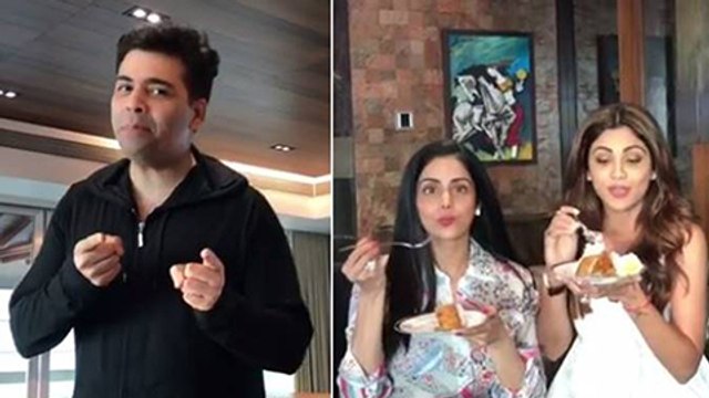 Shilpa Shetty, Karan Johar CATCH Sridevi's Tantrums on Camera FUNNY VIDEO