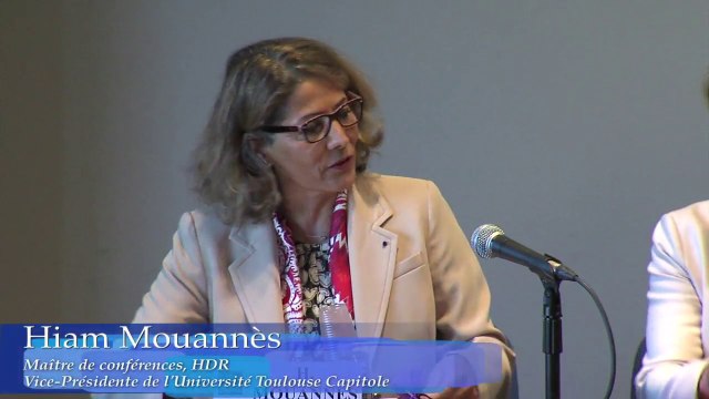 Mot d'accueil de l'organisatrice du colloque , Hiam MOUANNÈS, Maître de Conférences, HDR, Université Toulouse Capitole, IMH - IFR_La laïcité à l'oeuvre et à l'épreuve_01