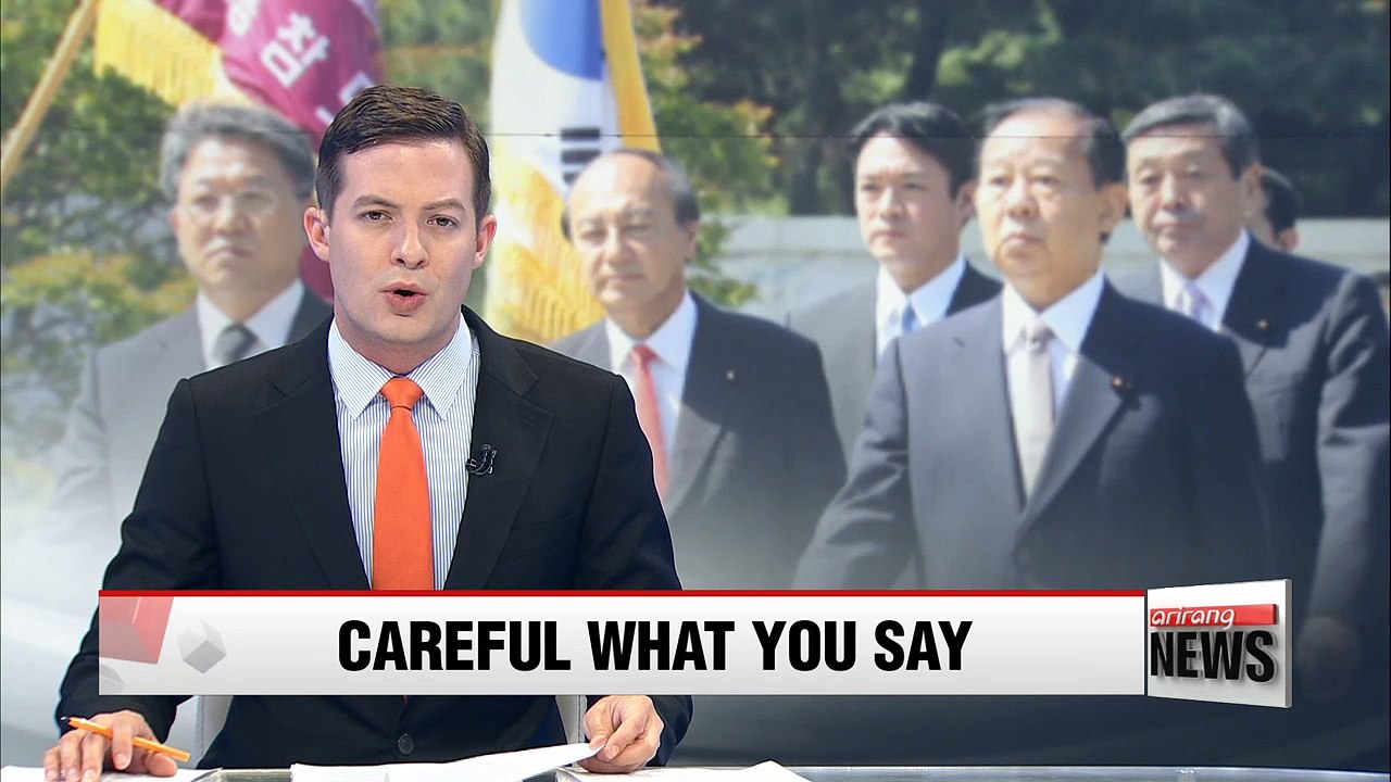 Seoul warns Tokyo to be careful of sensitive issues after envoy's controversial remarks