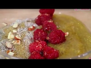 Porridge aux graines de chia healthy