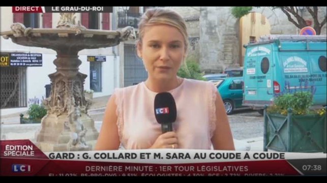 Législatives 2017 : Une journaliste fait un lapsus en appelant Gilbert Collard connard (vidéo)