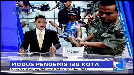 Modus Pengemis Ibu Kota, Hasilkan Rp250 Per Dua Jam
