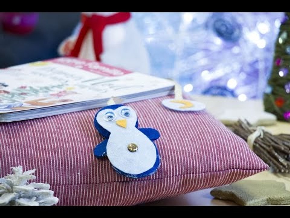 Faire un marque-page en forme de pingouin