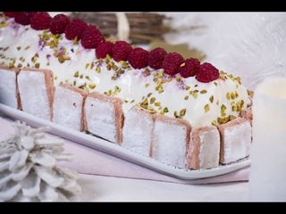 Bûche de Noël glacée Vacherin express et facile