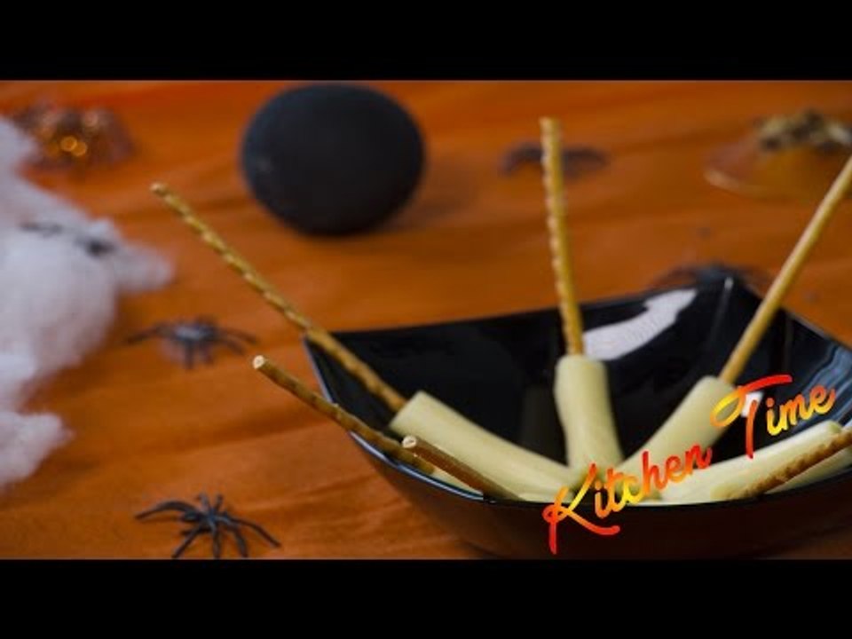 Recette Halloween - Balais de sorcière en Bretzels - Kitchen Time