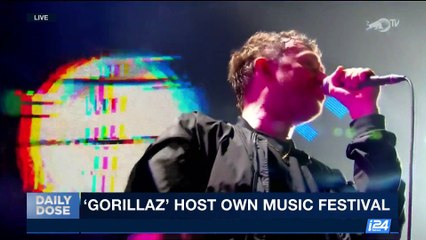 DAILY DOSE | 'Gorillaz' host own music festival | June 12th 2017