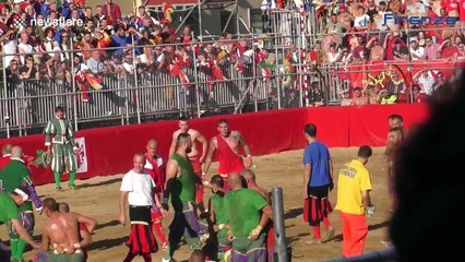 This sport basically merges football, rugby and kickboxing