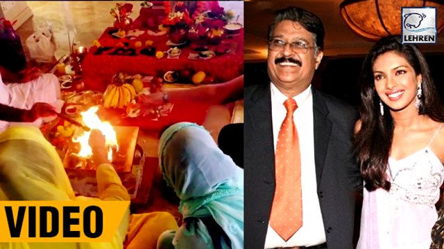 Priyanka Chopra Performs Shanti Pooja On Death Anniversary Of Father Ashok Chopra