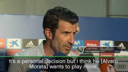 Morata must decide on future - Figo