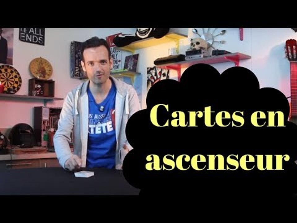 Transformer un jeu de cartes en  ascenseur - Fabien Olicard