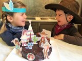 Gâteau d'anniversaire sur le thème Cowsboys et Indiens - Les P'tites Recettes