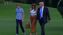 Melania Trump Tweets Photo From Inside White House as She and Barron Officially Move In