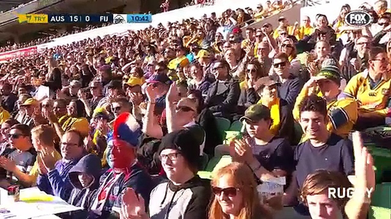 Les Wallabies battent les Fidji