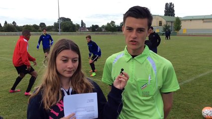 Interview d' Alexandre Bernard, arbitre du championnat de France UNSS de football, Juin 2017