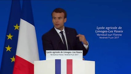 Emmanuel Macron souhaite des états généraux de l'alimentation