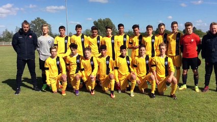 CHARTRES-LE QUESNOY, match de poule du chpt de France UNSS de football, Juin 2017