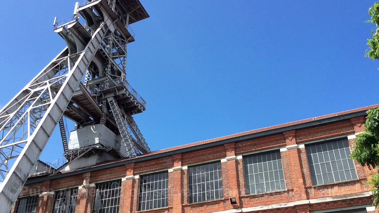 visite de la fosse minière de Wallers-Arenberg, chpt de France UNSS de football, Juin 2017