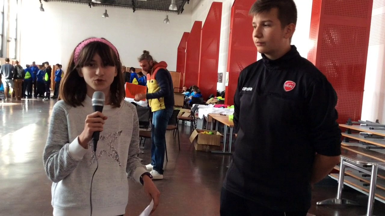 Interview de Corentin Joly, arbitre au chpt de France UNSS de football, Juin 2017