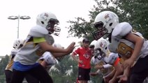 Young Chinese Play In First American Football League