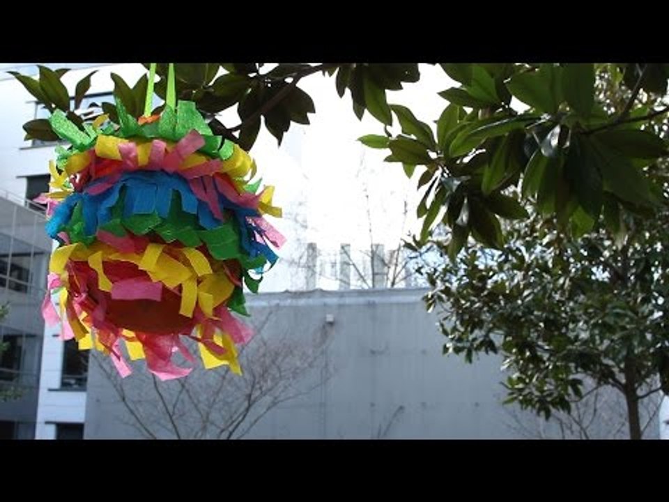 Comment fabriquer une Pinata en forme d'oeuf de Pâques ?