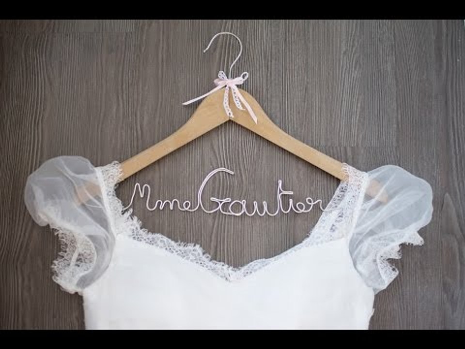 DIY Cintre de mariée