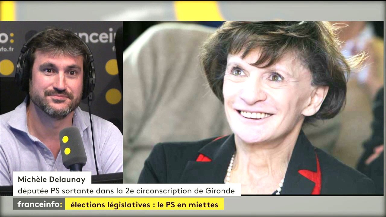 "Nous reconstruirons le PS et je l'espère sous l'autorité de Bernard Cazeneuve" Michèle Delaunay(PS)