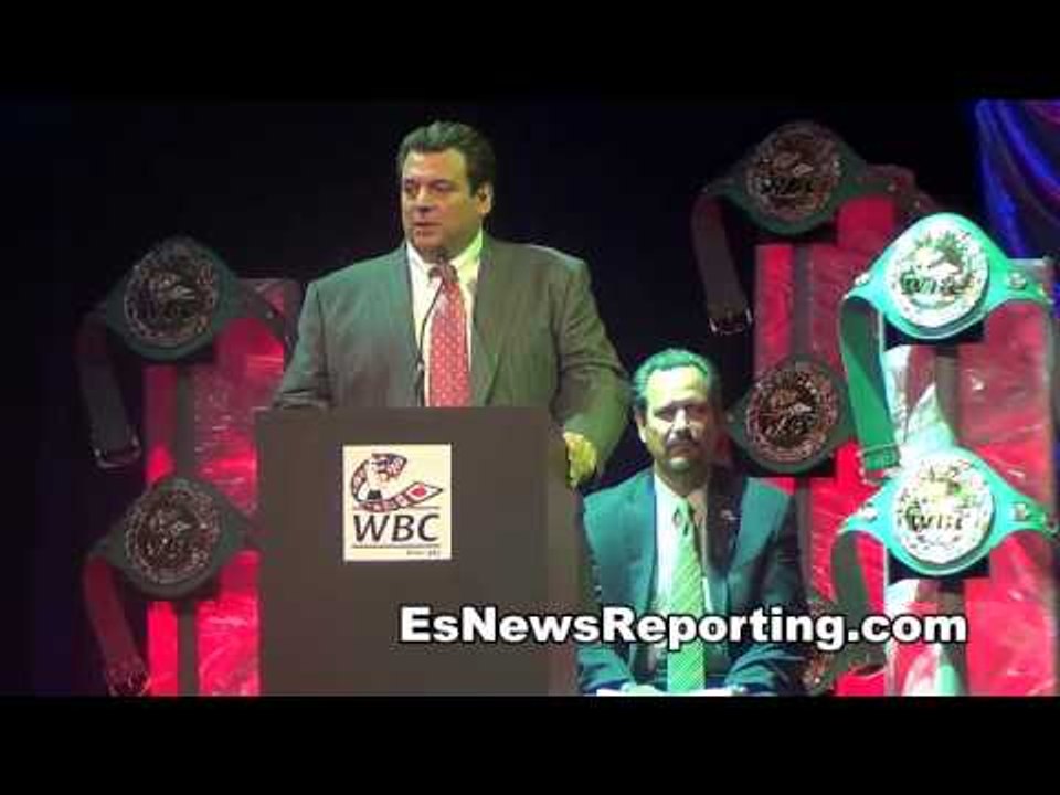 Mauricio Sulaiman WBC President -  esnews Boxing