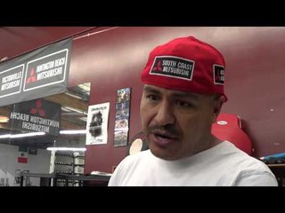 robert garcia on sparring erik morales - was over in 1 rd EsNews