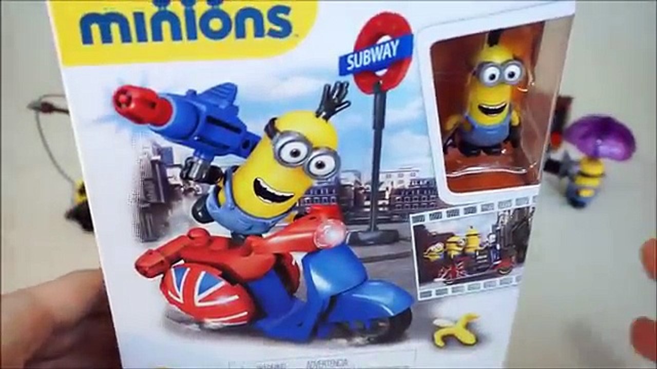 Minions Toy _Scooter Escape_ Mega Block 미니언즈 메가블럭 장난감 _스쿠터 탈출_ 미니언 ミニオンズ おもちゃ 小小兵 玩具 التوابع Миньоны