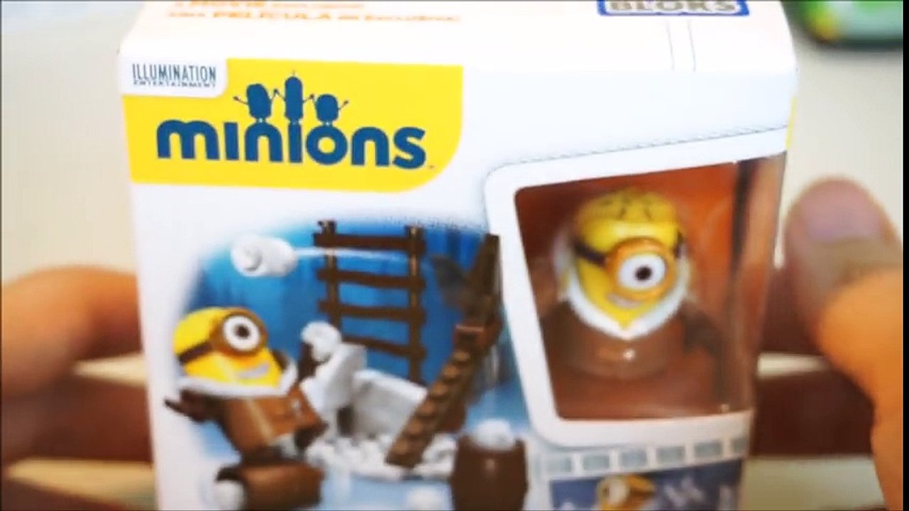 Minions Toy Snowball Fight Mega Blocks 미니언즈 장난감 눈싸움 메가블록 뽀로로 타요 옥토넛 ミニオンズ おもちゃ 小小兵  التوابع Миньоны