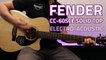Fender CC-60SCE Electro-Acoustic New for 2017- Review & Demo