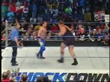 Brock Lesnar interrupts & tries to save Chris Benoit from Big Show