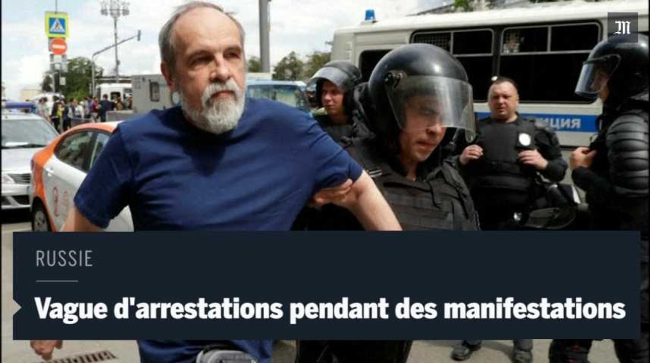 Russie : Alexei Navalny et des manifestants arrêtés