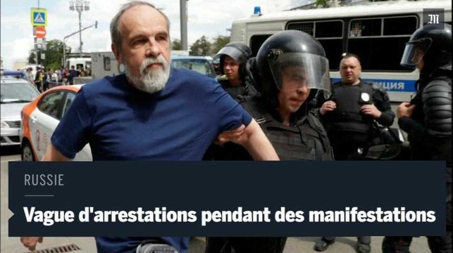 Russie : Alexei Navalny et des manifestants arrêtés