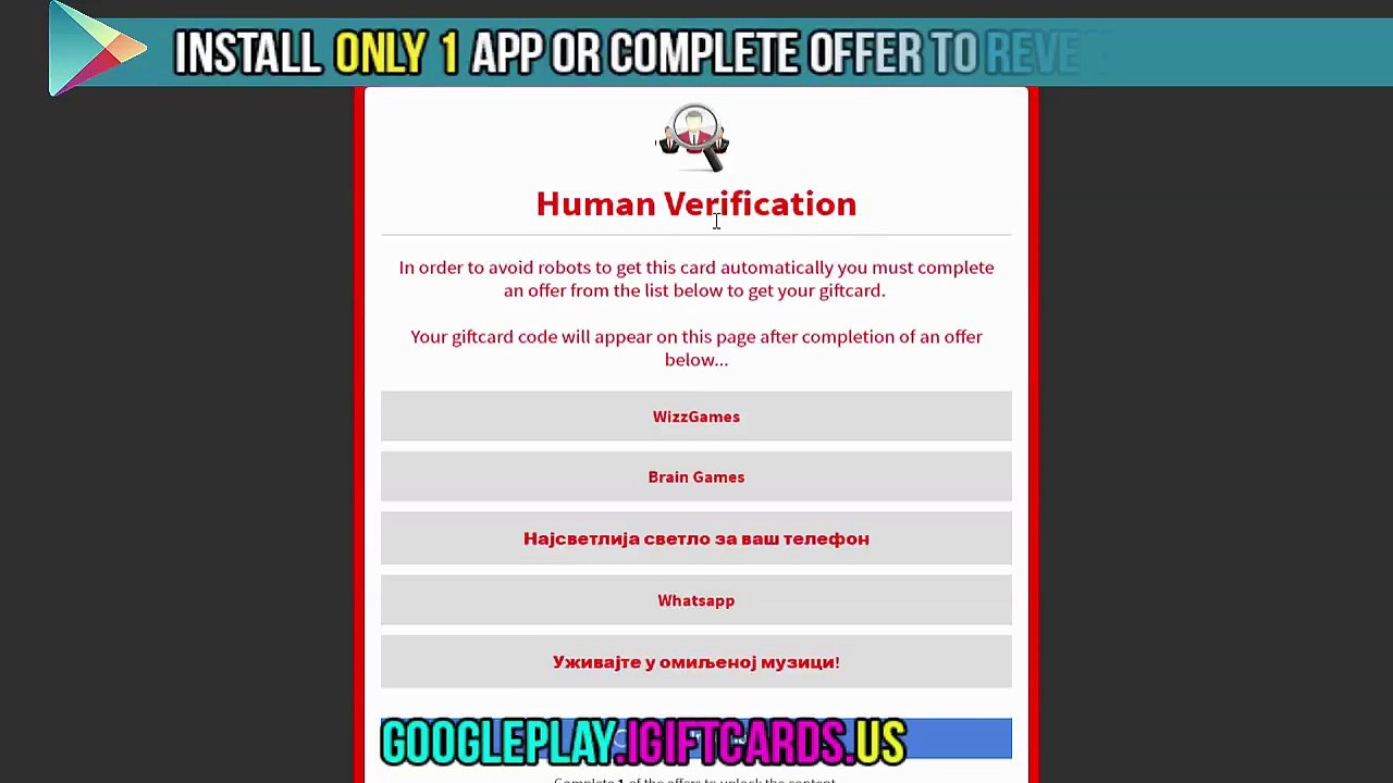 Google Play Gift Card Code - Free Google Play Money ( 2017 )