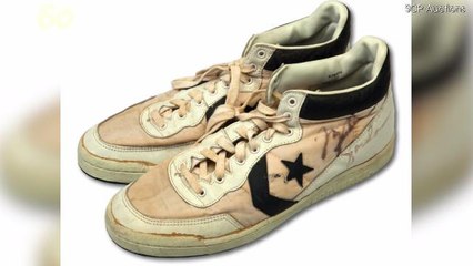 Michael Jordan's Old Sneakers Break Auction Record