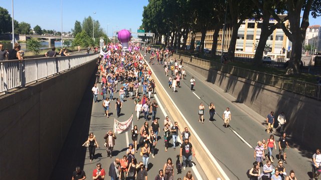 Les salariés de la protection de l'enfance manifestent