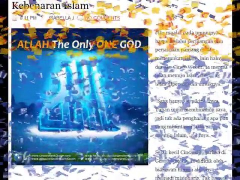 KISAH 10 MISSIONARIS KRISTEN Yang Mendapat Hidayah ׃ “Banyak Bukti Dalam Injil Yesus BUKAN TUHAN !“