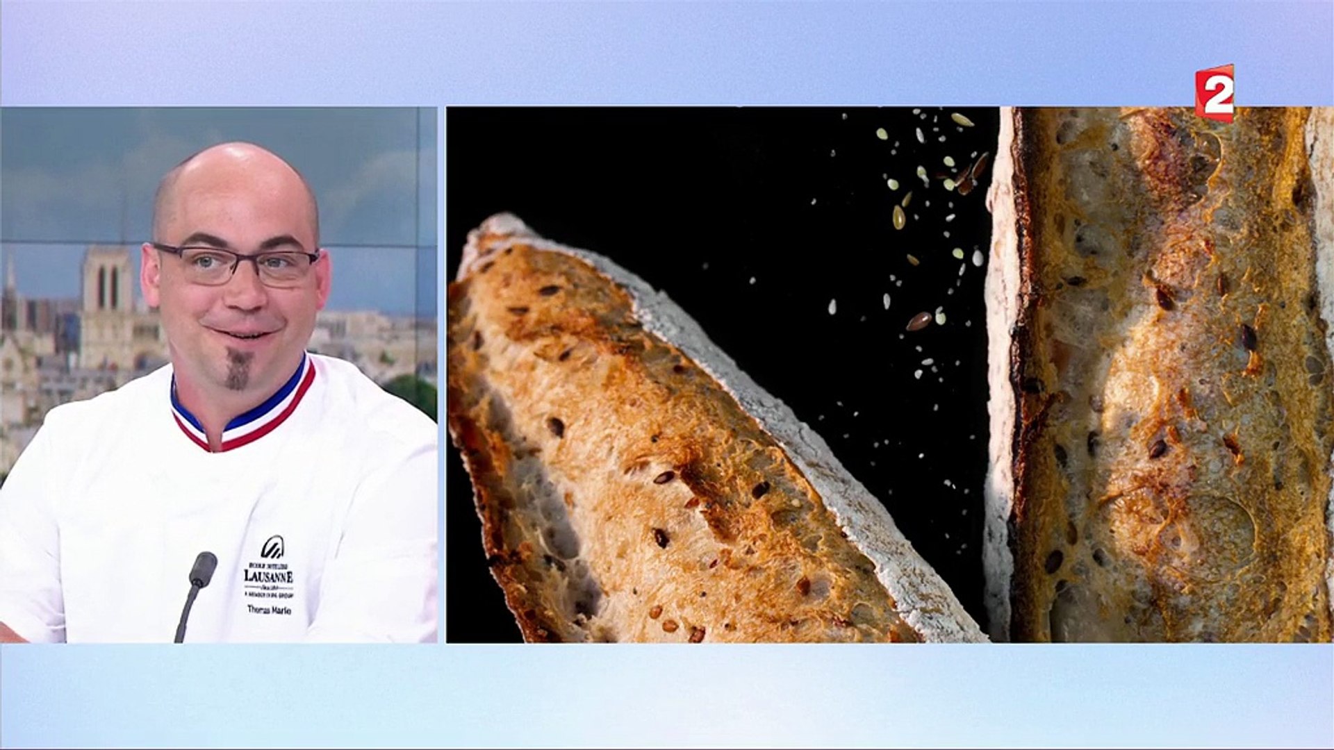 Découverte : Thomas Marie présente Le Grand Livre de la boulangerie -  Vidéo Dailymotion
