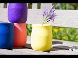 Bricolage DIY Déco récup : un vase express avec un ballon