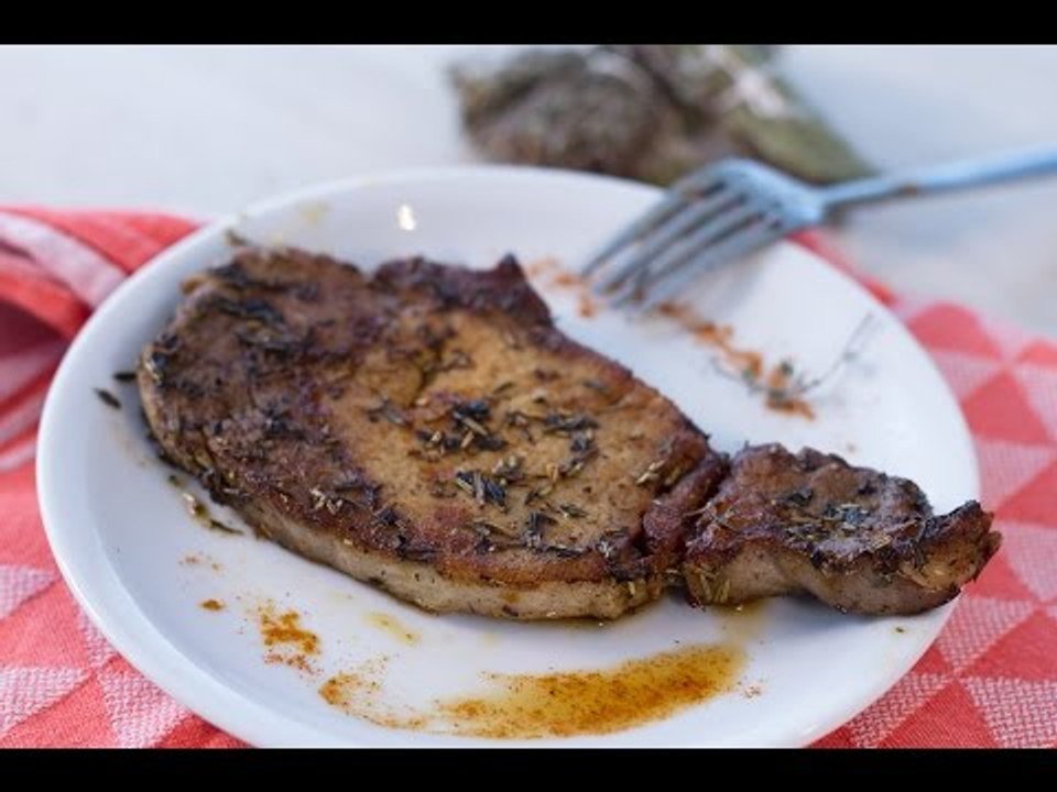 Marinade herbes de Provence et paprika