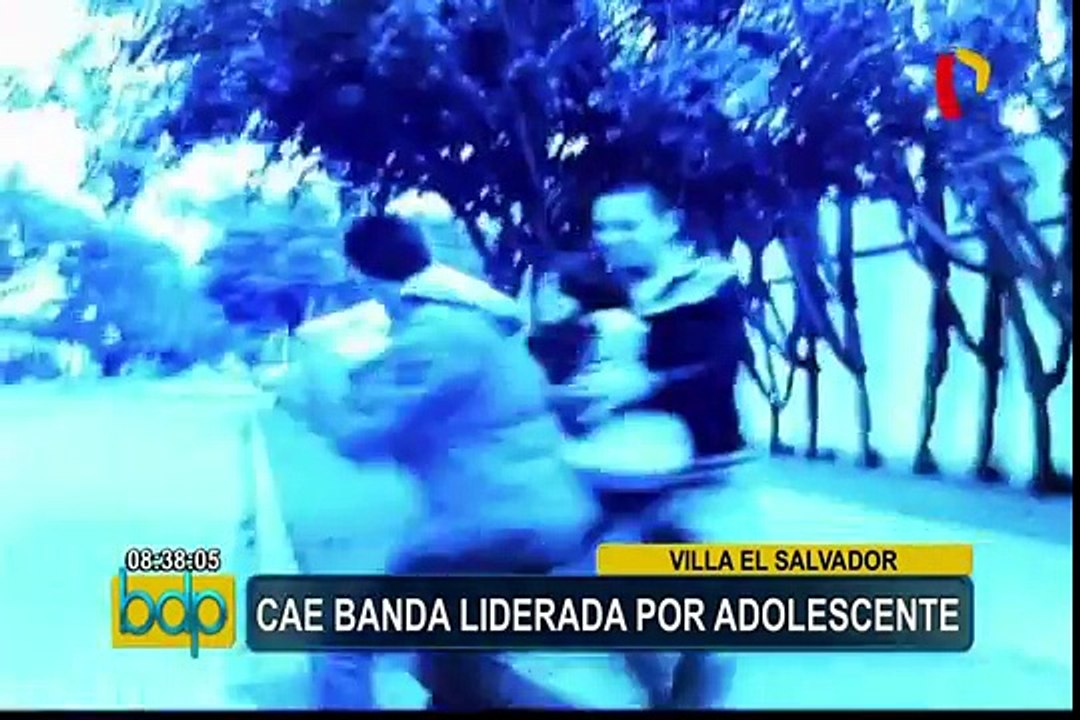 Villa El Salvador: capturan banda de delincuentes liderada por  menor de edad