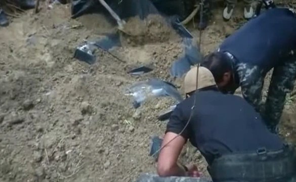 Dos toneladas de droga fueron decomisadas en mega operativo realizado en Manabí