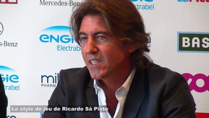 Le style de jeu que Ricardo Sá Pinto veut voir au Standard