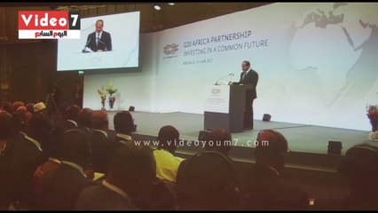 نص كلمة الرئيس السيسي خلال مشاركته فى قمة الشراكة مع أفريقيا