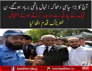 Nehal Hashmi Ko PMLN Se Nikal Diya Gaya