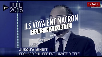 Ils voyaient Emmanuel Macron sans majorité à l'Assemblée