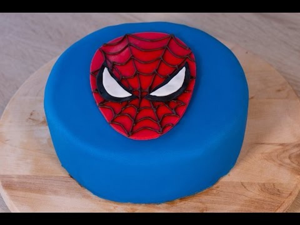Gâteau Spiderman
