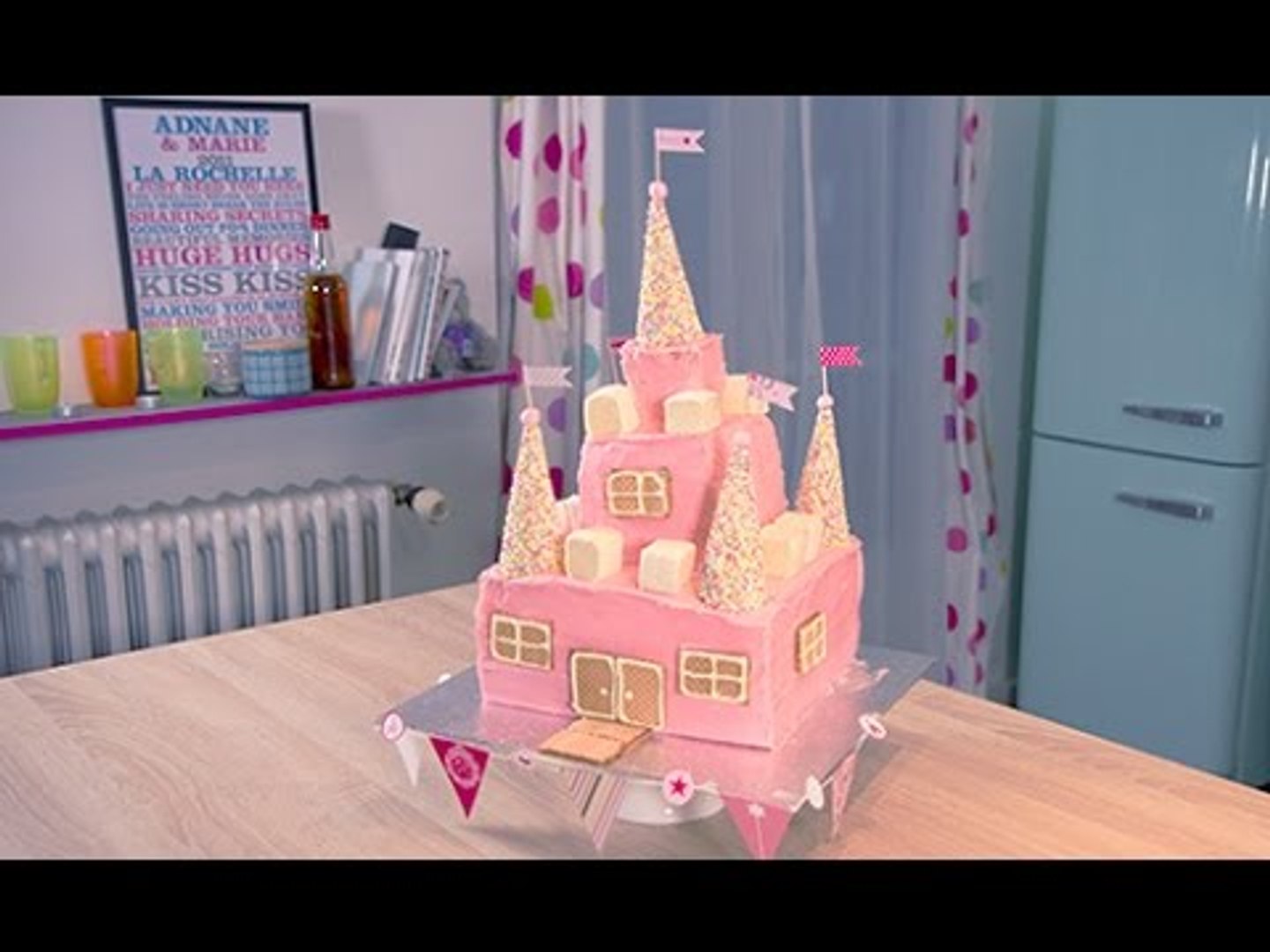 Comment Faire Un Gateau De Princesse How To Make A Princess Castle Cake Video Dailymotion